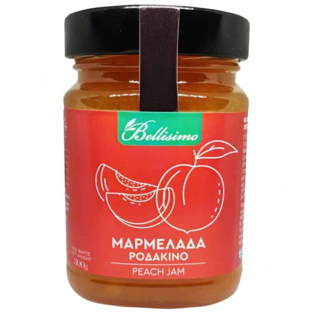 marmelada_rodakino Μαρμελάδα ροδάκινο 300γρ – Χειροποίητη ελληνική γεύση με φυσικό φρούτο και ζάχαρη