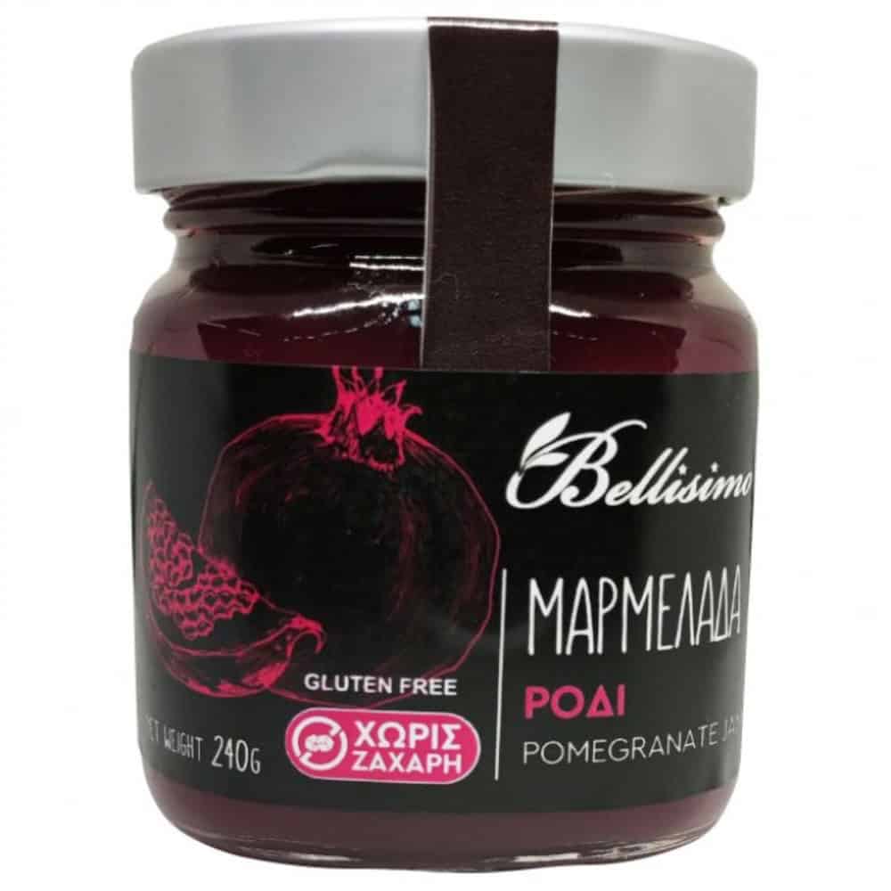 marmelada_rodi_xoris_zaxari Χειροποίητη μαρμελάδα ρόδι χωρίς ζάχαρη 240γρ – από Λέσβο