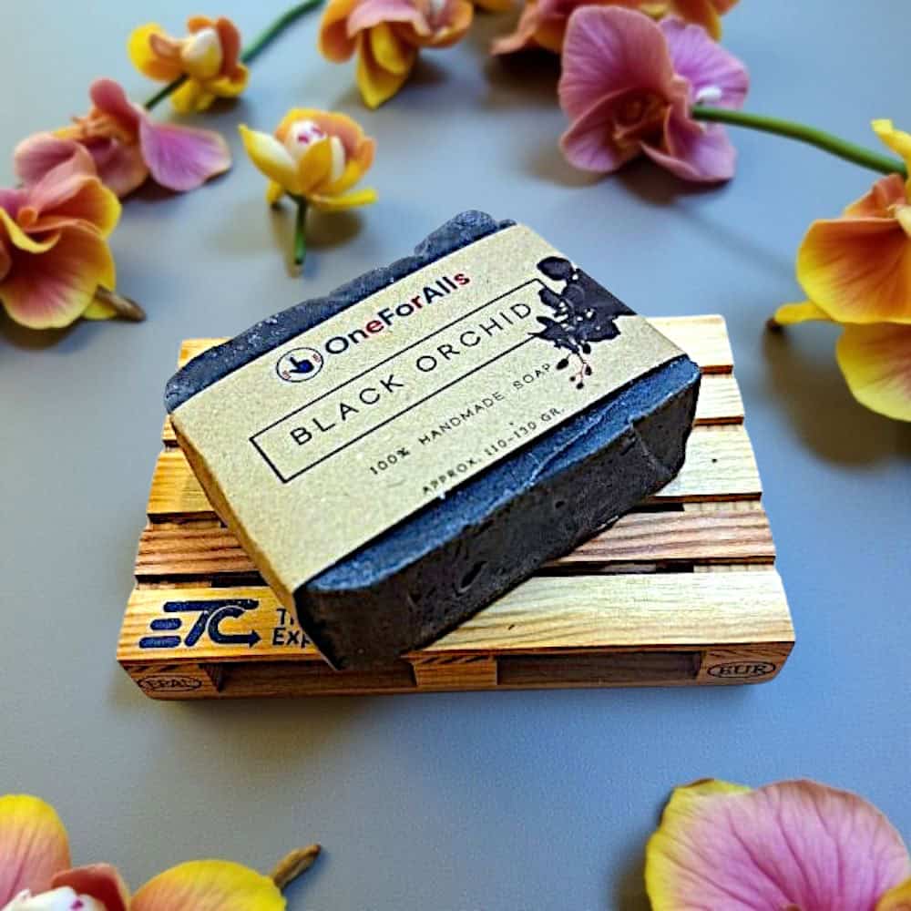 1000004710 Σαπούνι Σώματος Black Orchid – Χειροποίητο από Κω - Image 1