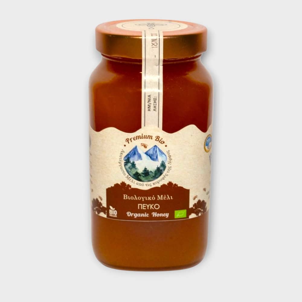 Biologiko-Meli-peukou Βιολογικό Μέλι Πεύκου Bόρειας Εύβοιας - Image 1