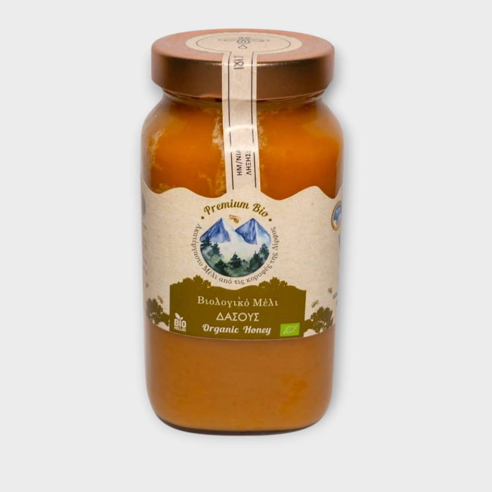 Biologiko meli dasous (2) Βιολογικό Μέλι Δάσους Εύβοιας 980γρ - Image 1