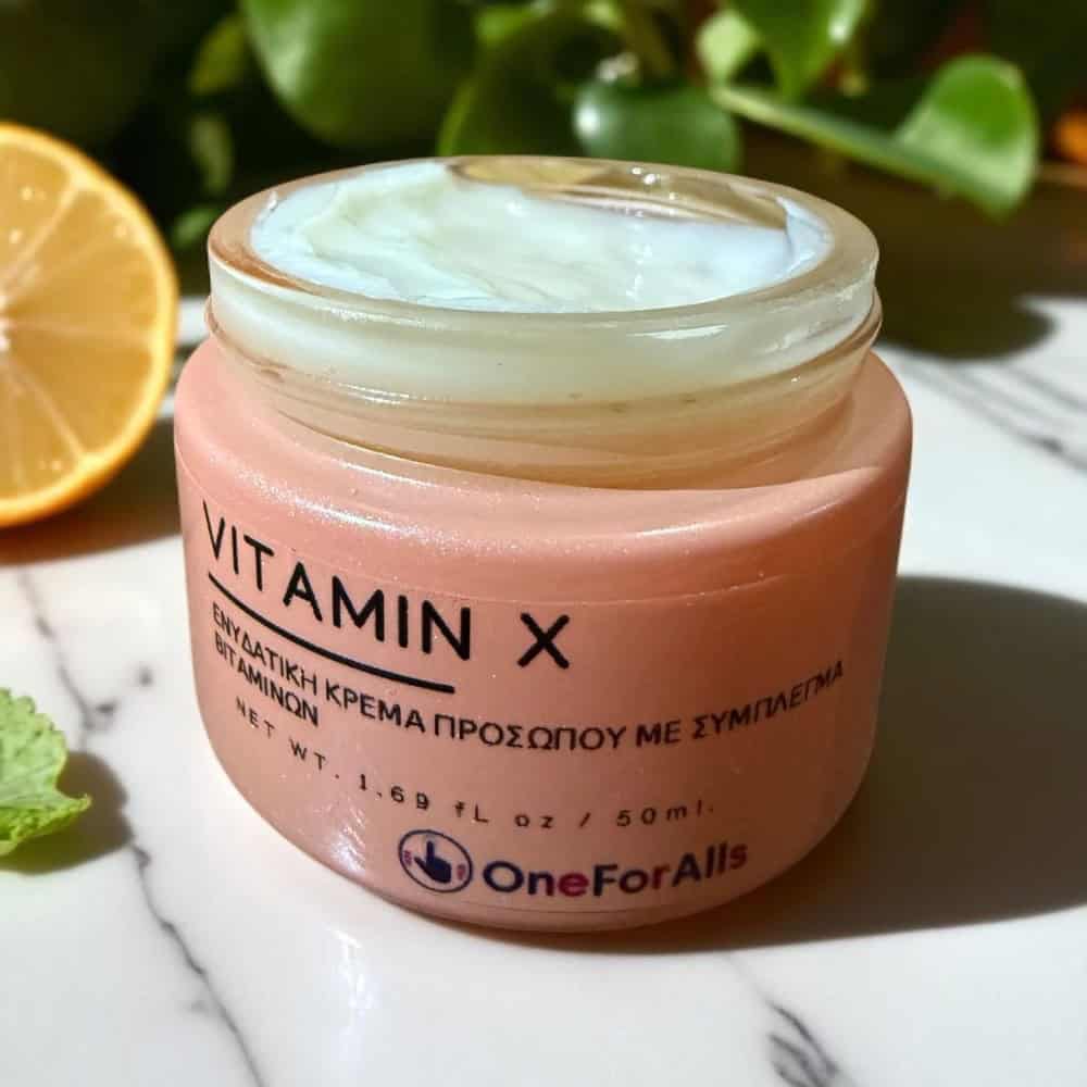 Face_cream_vitamin Κρέμα Προσώπου Vitamin X με Σύμπλεγμα Βιταμινών - Image 1