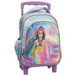 Barbie Τσάντα Τρολεϊ Νηπιαγωγείου Γοργόνα – Θήκη Παγουριού