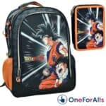 Dragon Ball Super σχολικό σετ με τσάντα και πλήρες κασετίνα για αγόρια