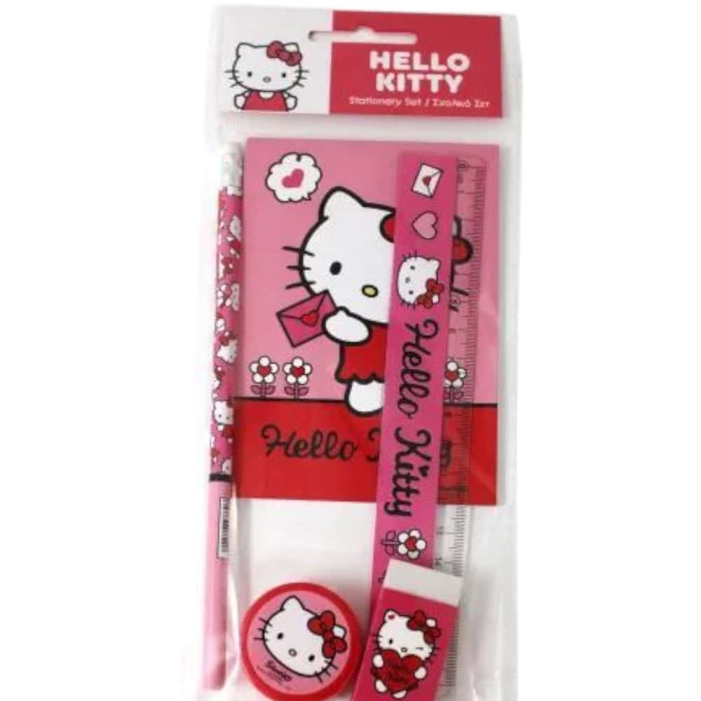 Hallo_kity_scholiko_set Hello Kitty Σετ Σχολικής Γραφής - Image 1