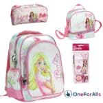 Barbie Σετ Νηπιαγωγείου – Τσάντα πλάτης, Lunch, Κασετίνα, Σετ Γραφής