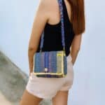 Πλεκτή Τσάντα “Sunset Harmony”