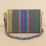 Πλεκτή Τσάντα “Sunset Harmony” - Image 2