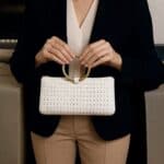 Πλεκτή Τσάντα Golden Ring