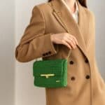 Χειροποίητη Πράσινη Πλεκτή