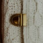 Χειροποίητη λευκή πλεκτή τσάντα - Image 5