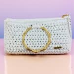 Πλεκτή Τσάντα Golden Ring - Image 2