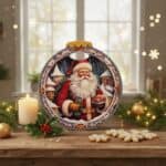 Χριστουγεννιάτικο Κεραμικό Κάδρο 2026