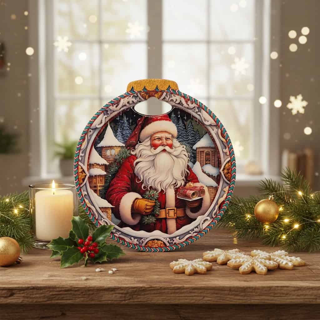 1764815226923 Χριστουγεννιάτικο Κεραμικό Κάδρο 2026 - Image 1