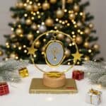 Γούρι 2026 Δέντρο Ζωής Χρυσό Στεφάνι με φωτισμό