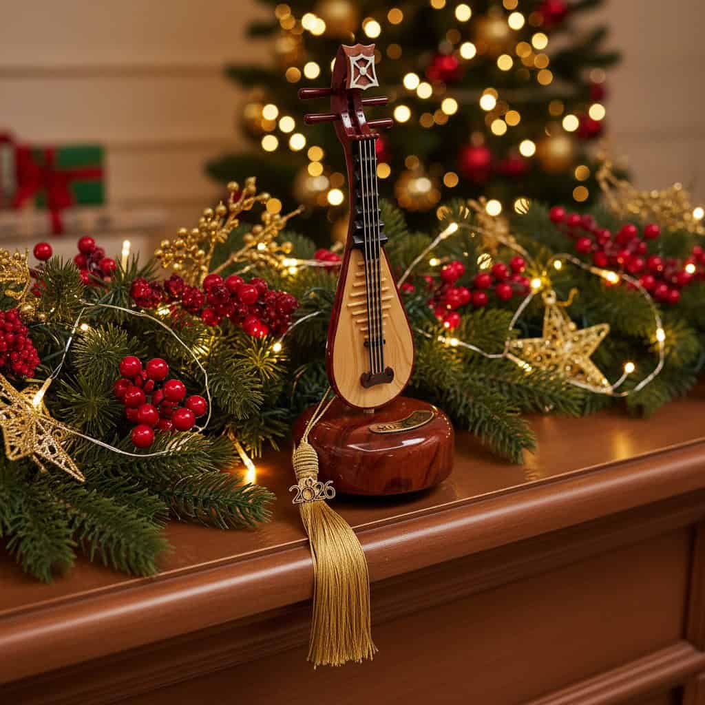1764863997619 Μουσικό διακοσμητικό Κουρδιστό – Λαούτο 2026 - Image 1