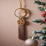 Κρεμαστό Γούρι Ρόδι 2026 σε Χρυσή Κρίκο