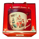 Χριστουγεννιάτικη Κούπα Santa σε Κάλτσα Merry Christmas - Image 2