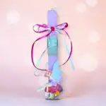 πασχαλινή λαμπάδα νεράιδα για κορίτσι χειροποίητη oneforalls