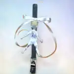 χειροποίητη πασχαλινή λαμπάδα cristiano ronaldo με διακοσμητικό ποδοσφαιριστή oneforalls