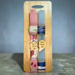 σετ χειροποίητες πασχαλινές λαμπάδες ζευγάρι είσαι το άλλο μου μισό oneforalls