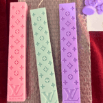 Λαμπάδα Wax Melt Louis Vuitton Τσουρέκι 25cm - Image 2
