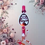 Χειροποίητη Αρωματική Πασχαλινή Λαμπάδα «Καλό Πάσχα Νονά»