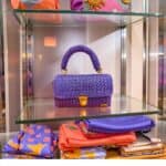 Πλεκτή Τσάντα “Lilac Charm”