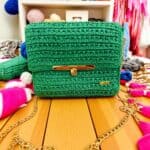 Χειροποίητη Πράσινη Πλεκτή - Image 2