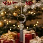 Κρεμαστό Γούρι 2026 Ρόδι Γκρι