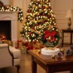 Επιτραπέζιο Γούρι Merry Christmas 2026 σε Βάση