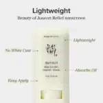 Beauty of Joseon  Matte Sun Stick Mugwort + Camelia - Ματ αντηλιακό στικ - Image 2